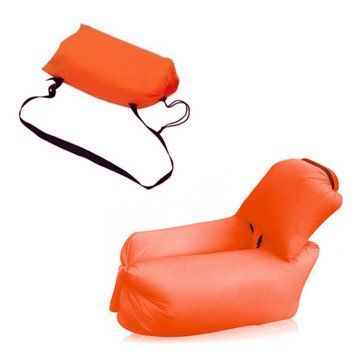Диван мешок с подушкой &middot; Пляжный надувной матрас Ламзак Lamzac Air sofa 60581 фото