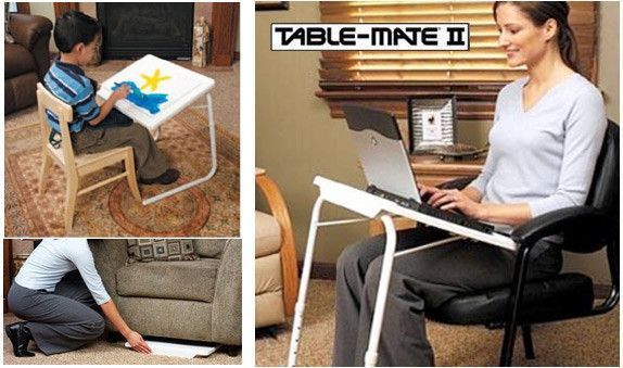 Багатофункціональний складний столик Table Mate 2 Підставка складна для ноутбука 81019/98 фото