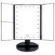 Потрійне косметичне дзеркало для макіяжу з підсвіткою LED Magnifying Mirror 56781 фото 6