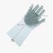 Силиконовые многофункциональные перчатки для мытья и чистки Magic Silicone Glov Серый PR3 1046388382 фото 3