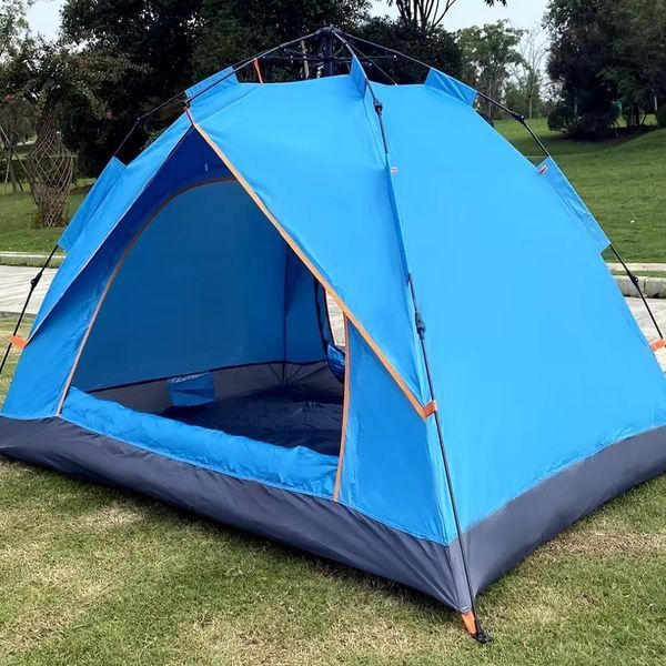 Намет автоматичний G-Tent 210&times;210&times;125 см &bull; Туристичний кемпінговий намет на 2&ndash;3 особи з водостійкою тканиною та миттєвим встановленням 55547 фото