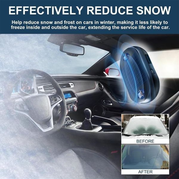 Антифриз пристрій для видалення снігу з автомобіля De Icer ∙ Електромагнітний De Icer молекулярний розморожувач 56506 фото