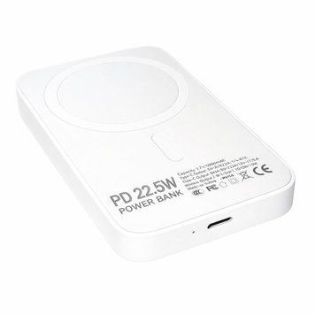Мобільний зарядний пристрій MagSafe Battery Pack 10000 mAh 22.5 W ∙ Компактний MagSafe 10000 mAh 22.5 W павербанк для iPhone 57013 фото