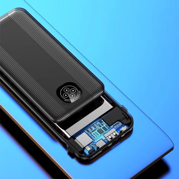 Повербанк Mobile Power YM-362 &middot; Зовнішній акумулятор 20000 мА/год &middot; Power Bank із вбудованим кабелем 52560 фото