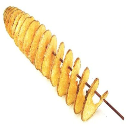 Машинка для спіральної нарізки картоплі Spiral Potato Slicer ∙ Картоплерізка ∙ Овочерізка ∙ Мультирізка спіраллю 50208 фото