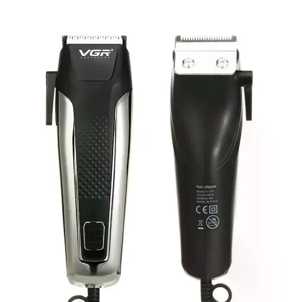 Машинка для стрижки VGR V-120 &bull; Дротовий тример VGR V-120 для волосся та бороди з 8 насадками 3&ndash;20 мм 58634 фото