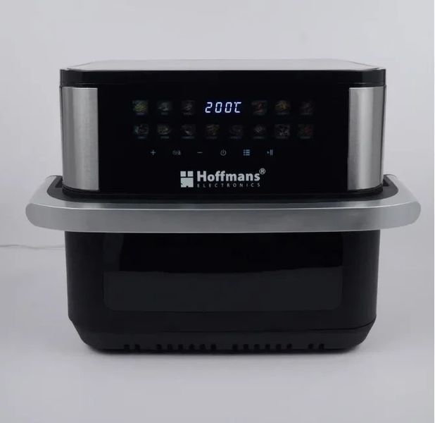 Аерофритюрниця Hoffmans HM-792 15 л &bull; Мультипіч-аерогриль Hoffmans 2400 Вт із двома ТЕНами та сенсорним керуванням 58585 фото