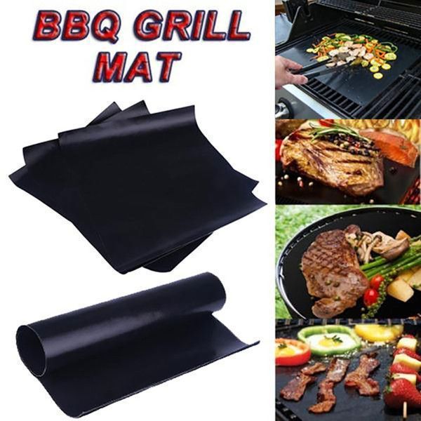 BBQ grill sheet Гриль-мат килимок для гарячого з антипригарним покриттям, 33х40 см 60597 фото