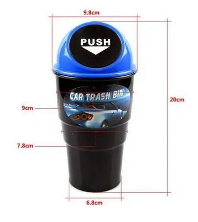 Автомобільне&nbsp;відро для сміття Car Trash Bin 52653 фото
