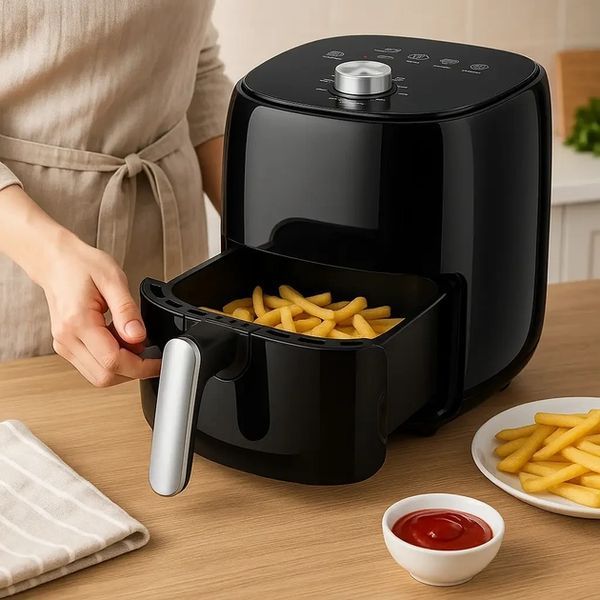 Фритюрниця Crownberg CB 5540 &bull; Електрична фритюрниця 2 л для дому з регульованим термостатом 55985 фото