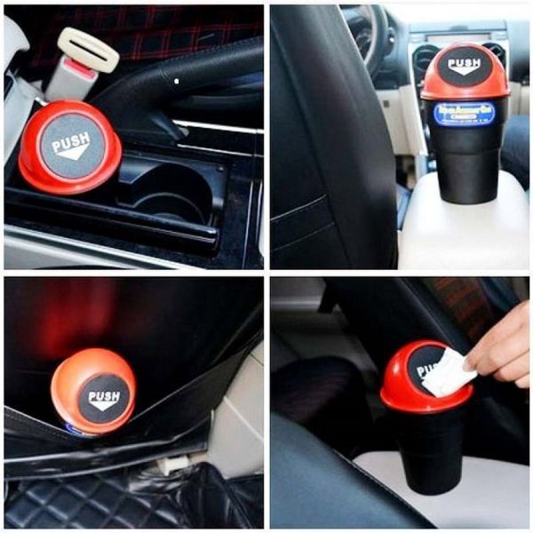 Автомобільне&nbsp;відро для сміття Car Trash Bin 52653 фото