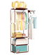 Шафа - органайзер NEW BOXY COAT RACK Збірна вішалка з полицями та гачками для одягу 52885/55 фото 2
