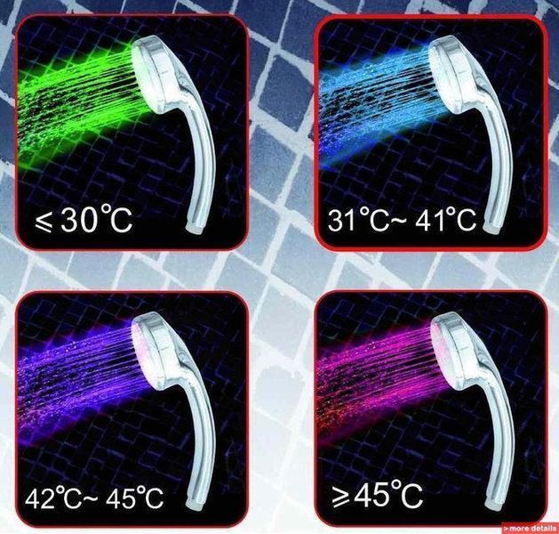 Насадка для душа LED SHOWER j1004 PR3 899280156 фото