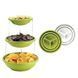 Миска трехуровневая для вечеринок Twist Fold 3 Tiered Bowl | миска для снеков PR4 1046385520 фото 5