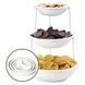 Миска трехуровневая для вечеринок Twist Fold 3 Tiered Bowl | миска для снеков PR4 1046385520 фото 1