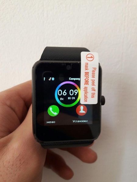 Умные часы Smart Watch Phone GT08 Черный CG06 PR3 1046388415 фото
