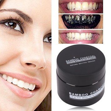 Відбілювач зубів Miracle Teeth Whitener ∙ Натуральна чорна паста для відбілювання зубів 50174 фото
