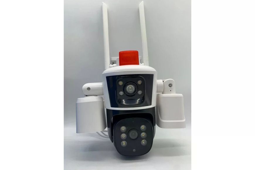 Поворотна вулична IP WiFi камера 12MP з 3 лінзами та застосунком Yoosee &bull; Погодозахищена камера відеоспостереження для дому, двору, дачі, складу та зовнішнього контролю 57714 фото