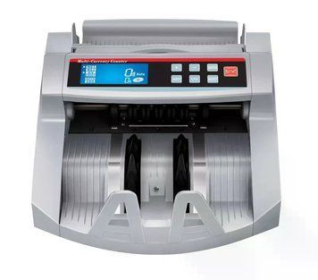 Лічильна машинка MG-2089 біла &bull; Лічильник банкнот Bill Counter 2089 UV/MG з детектором валют, фасуванням і виносним дисплеєм 57912 фото