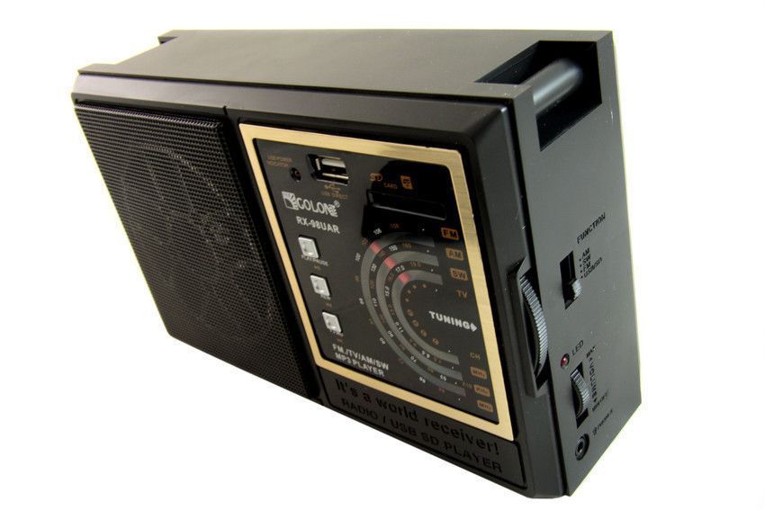 Радиоприемник Golon RX - 98 UAR (FM/ USB / SD) PR4 11439 фото