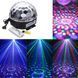 Светодиодный Диско шар с встроенной беспроводной колонкой LED Magic Ball Light mp3 CG07 PR3 45001 фото 3