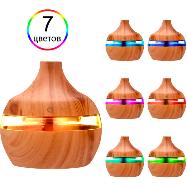 Зволожувач повітря Mini Atomization Humidifier з підсвічуванням ∙ Ультразвуковий кліматичний міні зволожувач для будинку 63005 фото