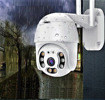 Вулична IP камера відеоспостереження CAMERA IP 360/90 WIFI 2.0mp поворотна з віддаленим доступом 73092 фото