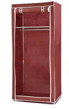 Складна тканинна шафа на одну секцію Storage Wardrobe 8964 Органайзер - гардероб для речей та взуття, 150х75х45 см 52198/9 фото