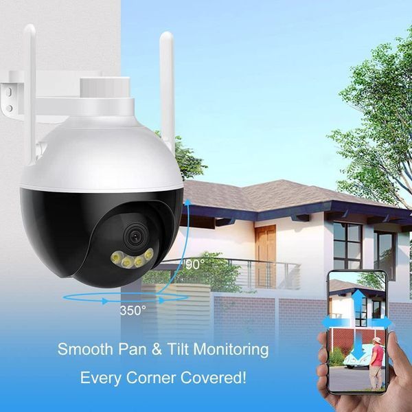 Поворотна відеокамера CAMERA Ap ICSEE 6 MP + Блок живлення ∙ 360 Камера 6МП IP N18-6MP 57033 фото