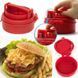 Ручной одинарный пресс для приготовления котлет, гамбургеров Stufz Sliders PR3 79130 фото 2