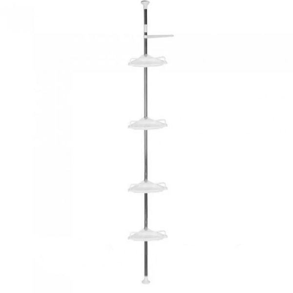 Кутова полиця для ванної кімнати розсувна Multi Corner Shelf GY-188 35300 фото
