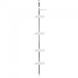 Кутова полиця для ванної кімнати розсувна Multi Corner Shelf GY-188 35300 фото 3
