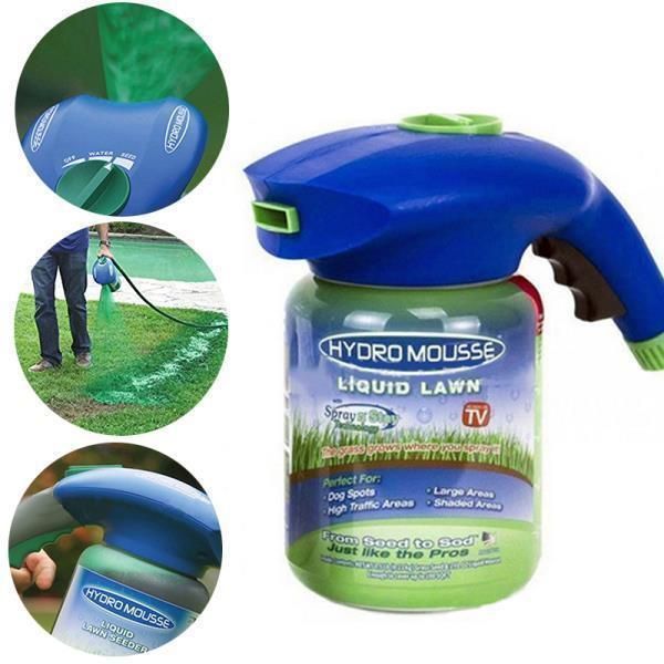 Рідкий газон Hydro Mousse Розпилювач для гідропосіву газону Штучне озеленення 66826 фото