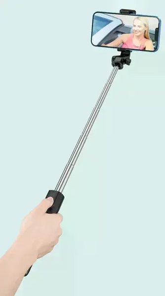 Портативний штатив преміум-класу R1-L Selfie Stick AND 5221 &bull; Монопод-трипод для телефона, фото, відео, стримів і зйомки контенту 57950 фото