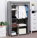 Тканинна шафа для речей Storage Wardrobe 88105 складаний гардероб 2 секції, 105 х 45 х 170 см 51692 фото 1