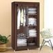 Тканинна шафа для речей Storage Wardrobe 88105 складаний гардероб 2 секції, 105 х 45 х 170 см 51692 фото 6