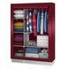 Тканинна шафа для речей Storage Wardrobe 88105 складаний гардероб 2 секції, 105 х 45 х 170 см 51692 фото 2
