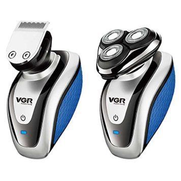 Мужская электробритва VGR V-300 USB | аккумуляторная машинка для бритья и стрижки 1291470855 фото