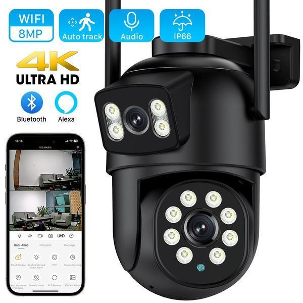 Камера відеоспостереження з 2 лінзами Wi-Fi Smart 360 ∙ Розумна бездротова Wi-Fi камера відеоспостереження Smart 360 57473 фото