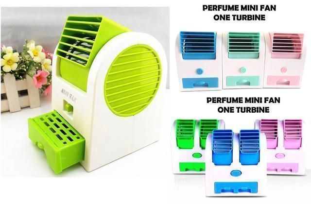 Портативный мини кондиционер Conditioning Air Cooler USB Electric Mini Fan 55589 фото