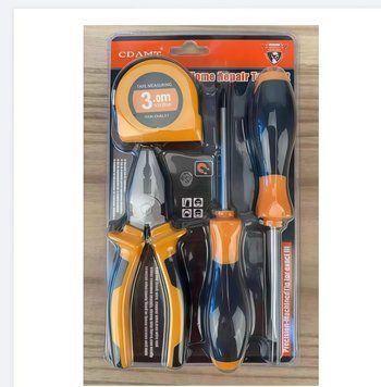Набір інструментів для ремонту Tool Kit Set 13776-3 ∙ Міні-набір для ремонту та побутових робіт Tool Kit Set 13776-3 56555 фото