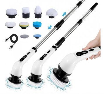 Електрична щітка для прибирання 9 в 1 Electric Cleaning Brush &bull; Універсальна електрощітка RESTEQ JY-6010 для дому 56407 фото