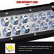 Автофара LED на крышу 66 LED 5D-198W-SPOT 780х70х80 | Светодиодная балка 66082 фото 4