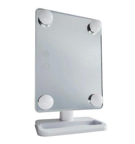 Дзеркало для макіяжу Mirror 360 Rotation Angel з LED підсвіткою та сенсорним керуванням 56790 фото