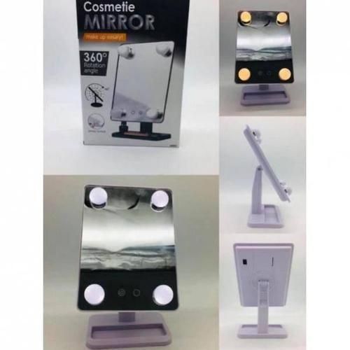 Дзеркало для макіяжу Mirror 360 Rotation Angel з LED підсвіткою та сенсорним керуванням 56790 фото