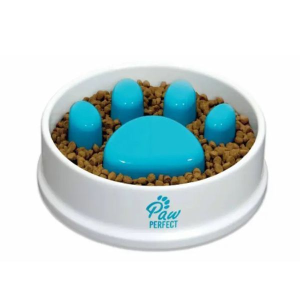 Годівниця для повільної подачі їжі Paw Perfect для котів та собак &middot; Миска Slow Feeder Bowl для домашніх тварин 52388 фото