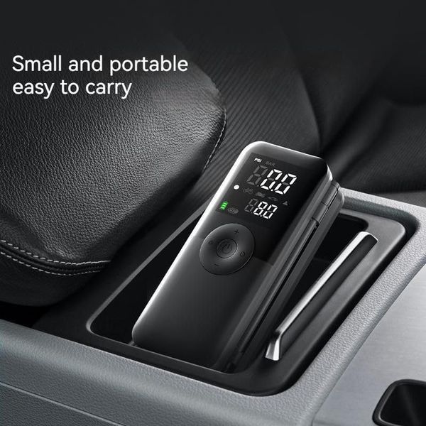 Автомобільний компресор-насос Carsun C3106 4000 мАг ∙ Портативний насос Carsun C3106 4000 для спортивного інвентарю 57432 фото