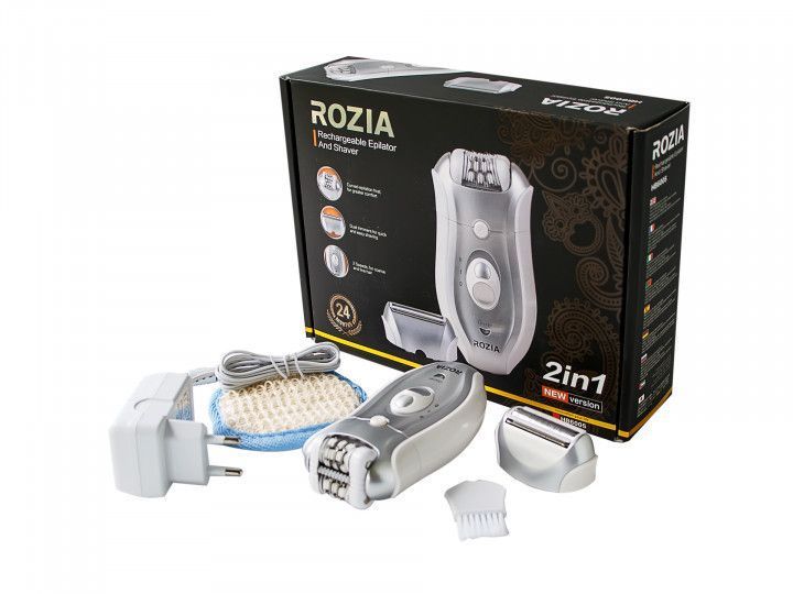 Эпилятор ROZIA HB-6005 Silver 51258/5 фото