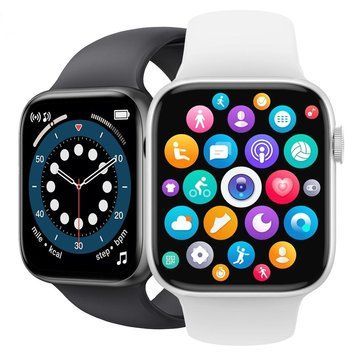 Умные часы Smart Watch T800 ∙ Смарт &ndash; браслет Android / iOS ∙ Голосовой вызов ∙ Пульс ∙ Давление ∙ Шагомер ∙ Счетчик калорий ∙ Мониторинг сна ∙ Черный / белый / розовый цвет 51659/00 фото