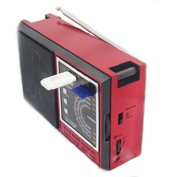 Радіоприймач GOLON RX-002 USB+SD Музична колонка з вбудованим радіо 13260/00 фото